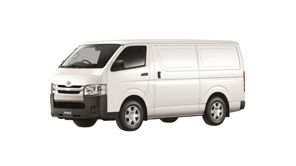 Chiller van available for rent in Dubai, ideal for transporting temperature-sensitive goods like food, beverages, and pharmaceuticals