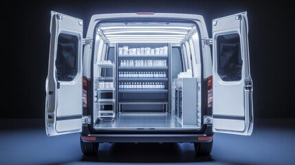 Rent chiller van in Dubai for temperature-controlled delivery